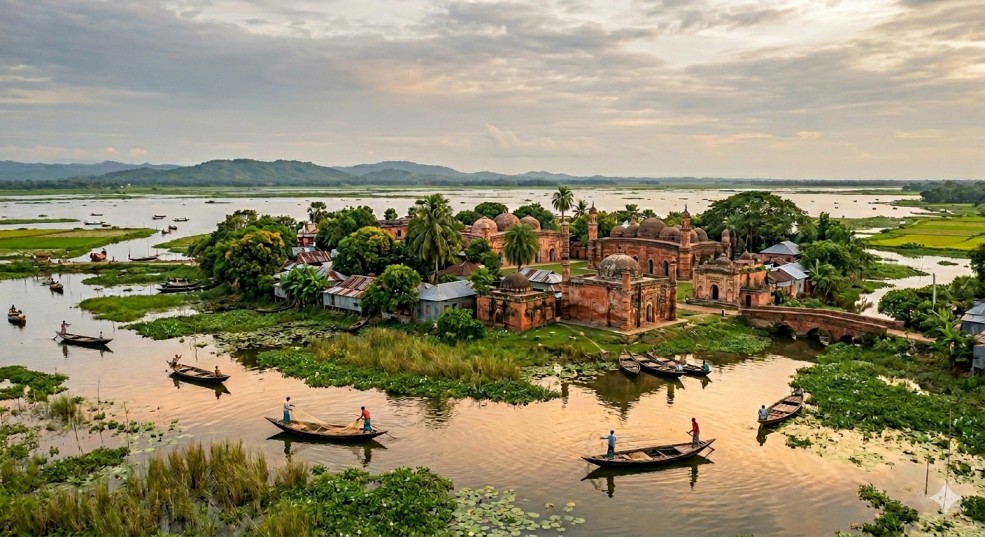 গুরুদাসপুর: চলনবিল ঘেরা ঐতিহ্যের এক অনন্য জনপদ